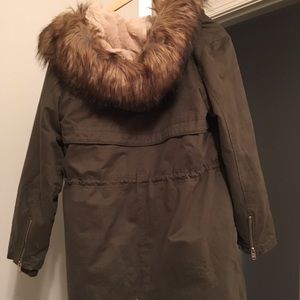 Pull & Bear Fur Parka